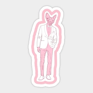 Business Cat Sticker